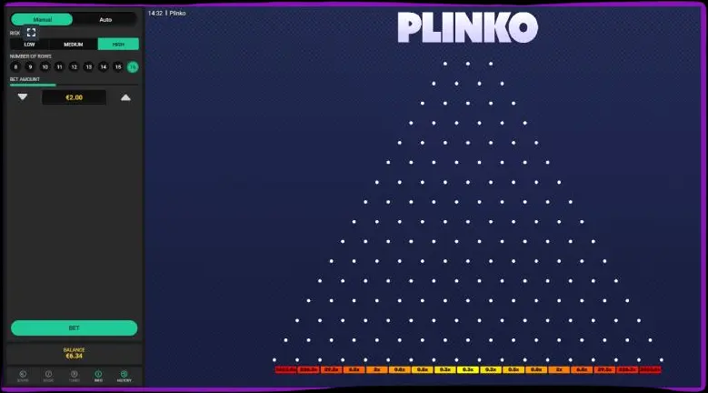 Plinko from Spribe Plinko from Spribe